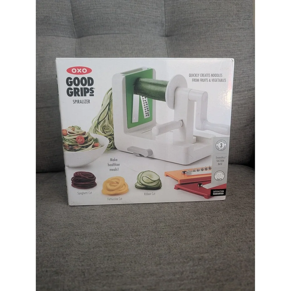 OXO Good Grips 3-Blade Tabletop Spiralizer Vegetable Noodle Maker Kitchen Tool